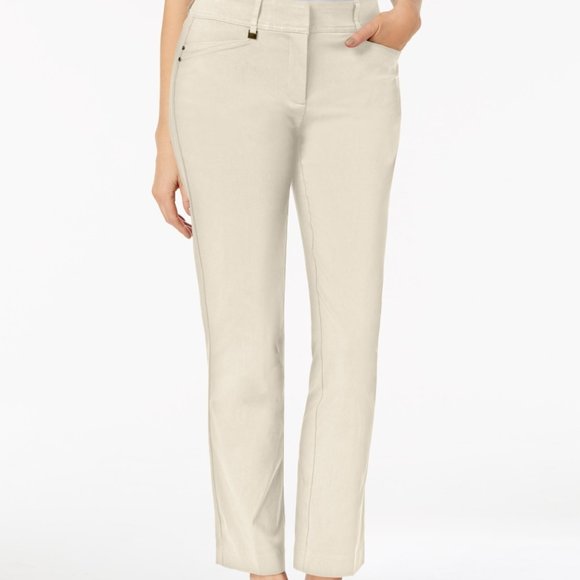 JM COLLECTION  Straight-Leg Curvy-Fit Pants/ 24W. - Picture 1 of 11